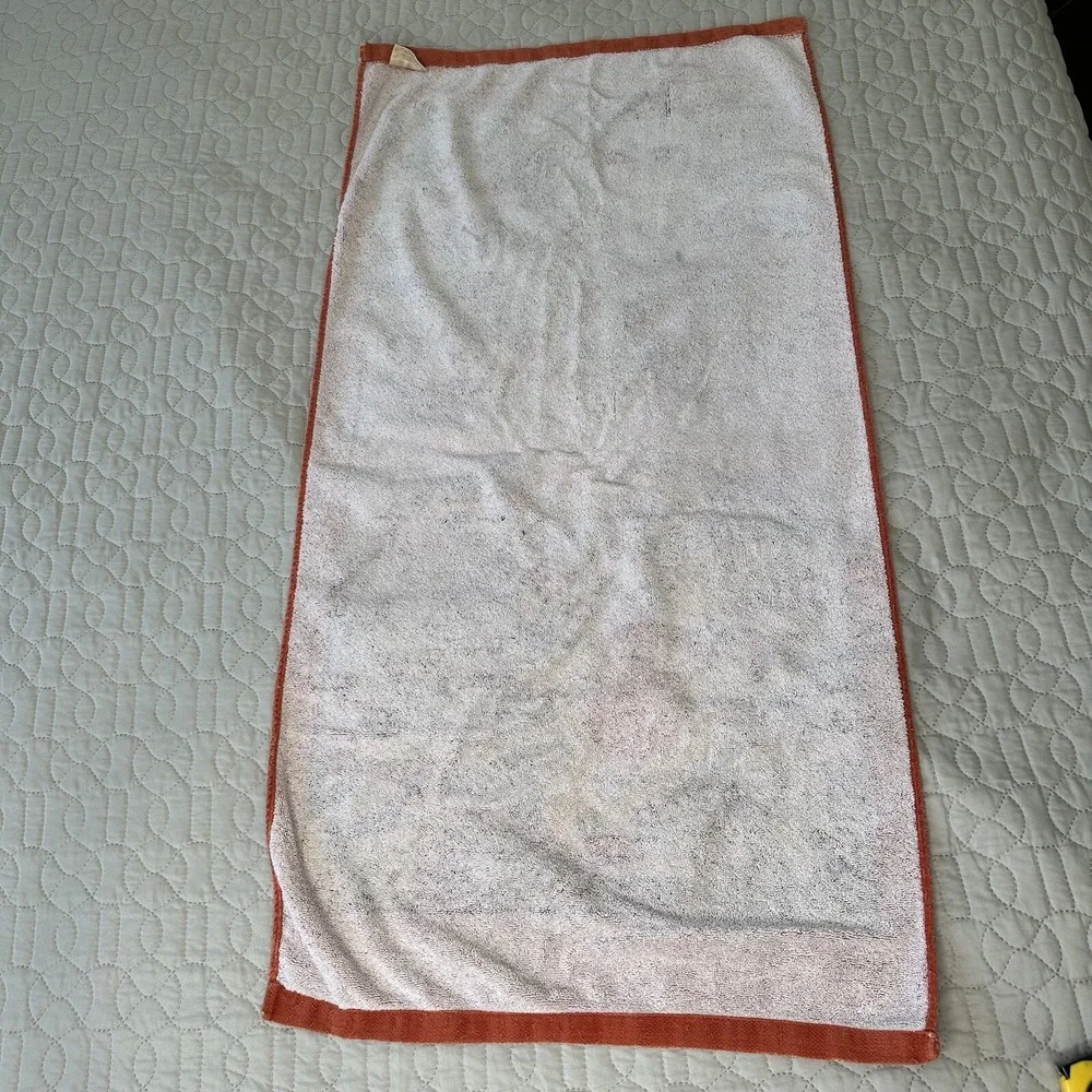 Vintage Hilasal Cotton Towel Fernando LA Palma Design Sheet Hand Mat El Salvador